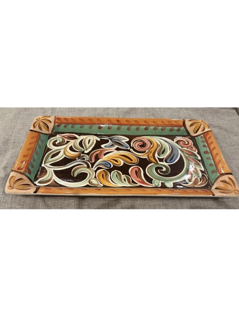 Vicki Carrol Vous Plait Large Platter